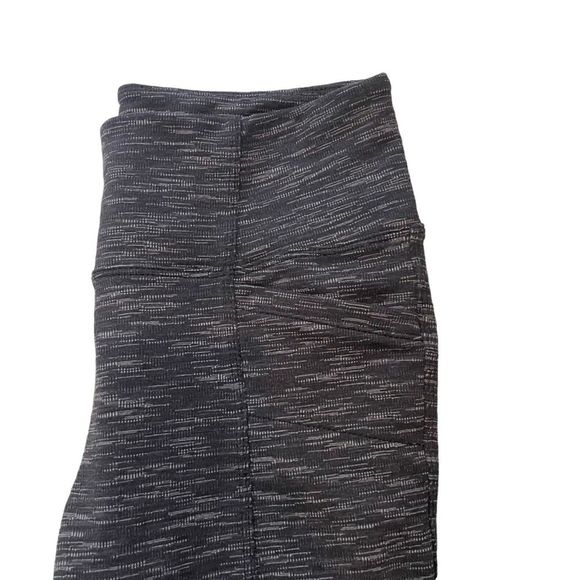 ATHLETA Metro High Waisted Dark Gray Marbled Leggings Size Small - Picture 9 of 12
